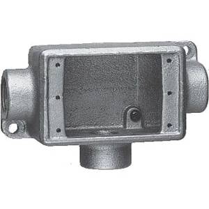 Crouse-Hinds Condulet® FSCT2 Type FSC 3-Outlet Shallow Device Box With ...