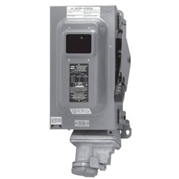 480/600 VAC 60 A, Eaton WSRD-W-6-35-2-CH-S901 Arktite® Receptacle and Enclosed Disconnect Switch