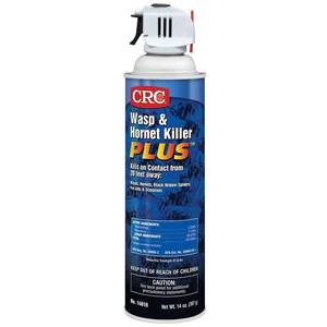 20 oz, CRC Industries 14010 Wasp & Hornet Killer Plus™ Wasp and Hornet Killer, Aerosol