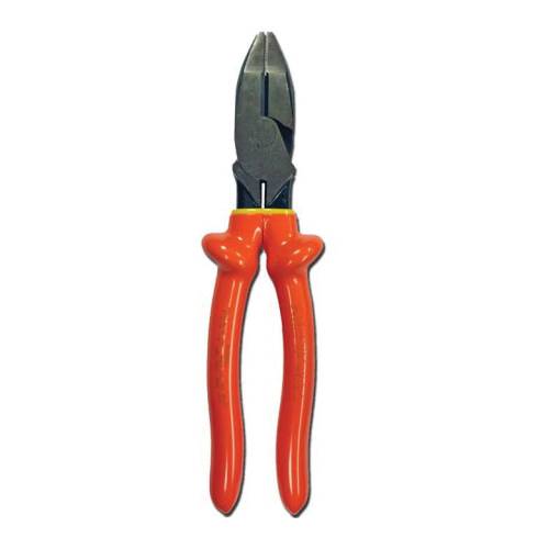 Cementex P9SCNE Double Insulated New England Style Linesmen's Plier, 6 to 1/0 AWG Al THK Max Wire, 9 in OAL, ASTM F1505, IEC 900, IEC 60900