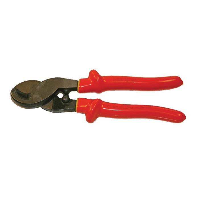 Cementex P9CC Cable Cutter, 9-3/4 in OAL, For Wire THK 60 sq-mm, Shear Cut, Heavy Duty Forged Steel Jaw, ASTM F1505-1, IEC 60900