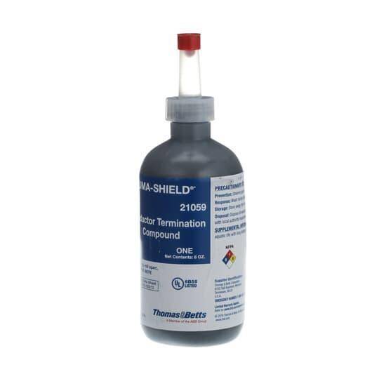 Color-Keyed® Aluma-Shield™ Kopr-Shield® 21059 Joint Compound, 1 pt Squeeze Bottle, Semi-Fluid Gel Form, Gray, 1.68
