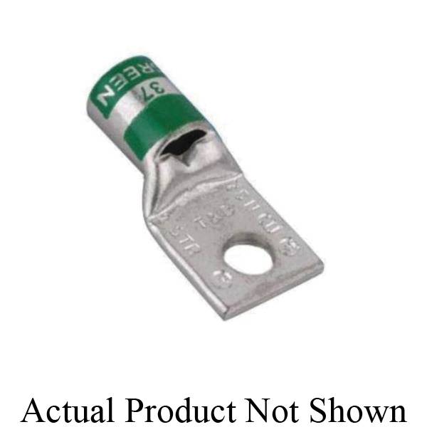 Color-Keyed® 256-30695-552 1-Hole Compression Lug, 500 kcmil, Die Code: 87, Copper