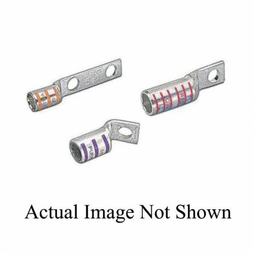 Color-Keyed® 58825NT 58800 2-Hole Non-Insulated Compression Lug With ...