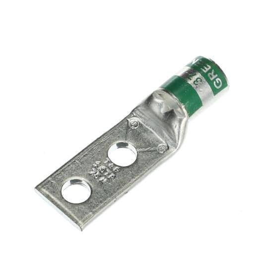 Color-Keyed® 54208 54200 2-Hole Non-Insulated Compression Lug With Peep ...