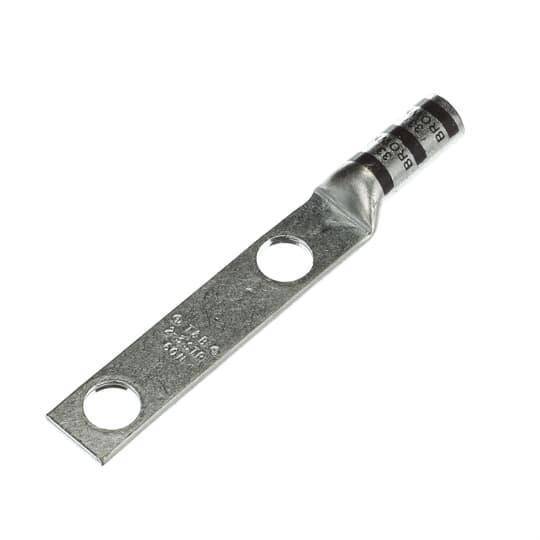 Color-Keyed® 54810BE 54800 2-Hole Non-Insulated Compression Lug, 2 AWG ...