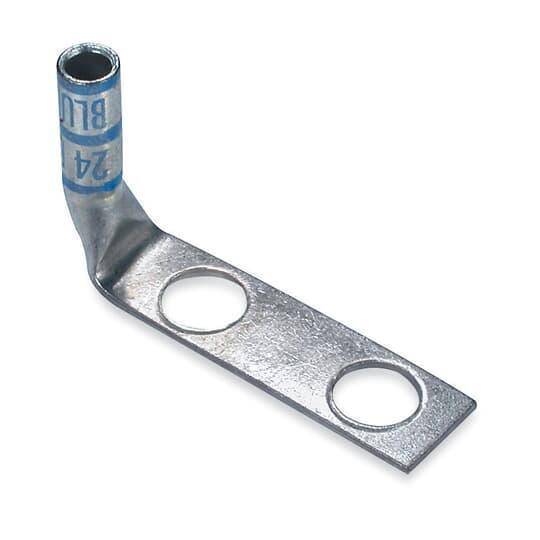 Color-Keyed® 54852BEUBPH 54800 2-Hole Non-Insulated Compression Lug ...