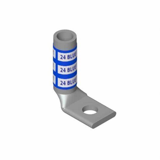 Color-Keyed® 54909BEUBPH 54900 1-Hole Non-Insulated Compression Lug ...
