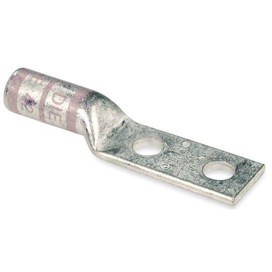 Color-Keyed® 54876BENT 54800 2-Hole Compression Lug, 500 kcmil Copper ...