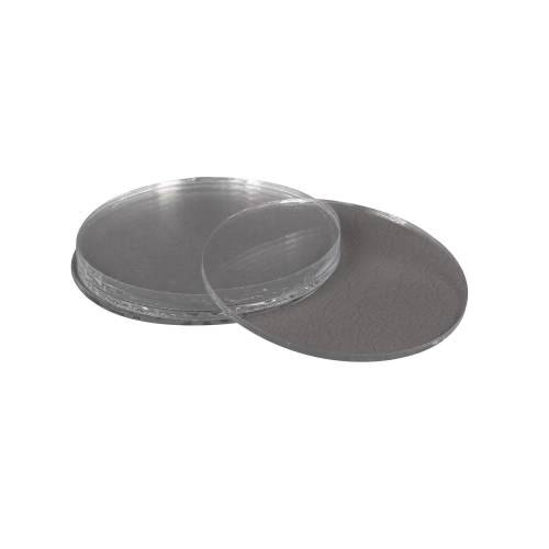 EATON 10250TGL Heavy Duty Round Break Glass Disc, For Use With Break Glass Operator, 30.5 mm Size, Glass, Clear