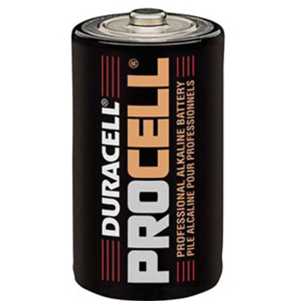 1.5 V, Duracell Inc. PC1300 PROCELL® Alkaline Battery, Flat Terminal, D