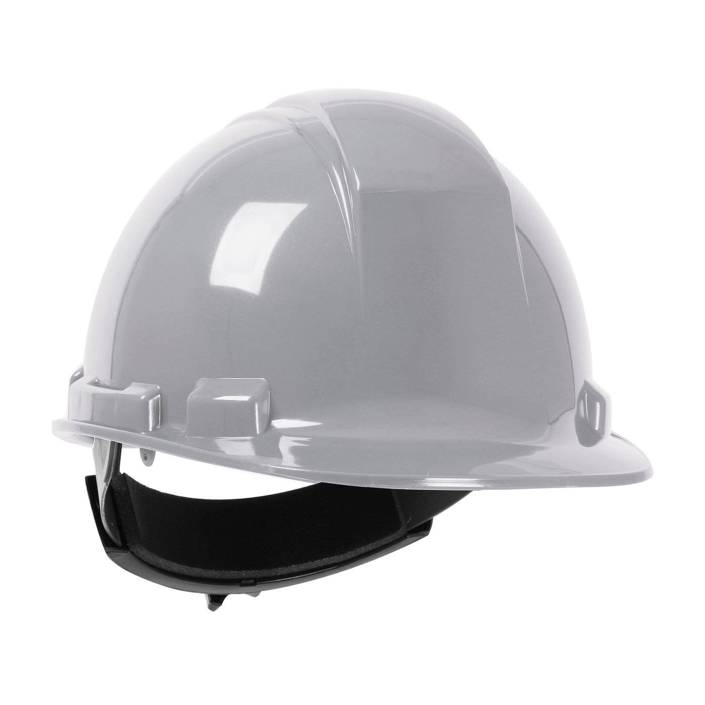 Dynamic™ Whistler™ 280-HP241R-09 Cap Style Non-Vented Standard Brim Hard Hat, SZ 6 Fits Mini Hat, SZ 8 Fits Max Hat, HDPE Shell, 4-Point Quick Release Suspension, ANSI Electrical Class Rating: Class E, ANSI Impact Rating: ANSI/ISEA Z89.1 Type I