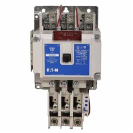 EATON AN16NN0A Freedom Type AN16 Horizontal Open NEMA Starter, 110 to 120 VAC V Coil, Non-Reversing Action, 3 Poles, NEMA 4 Enclosure
