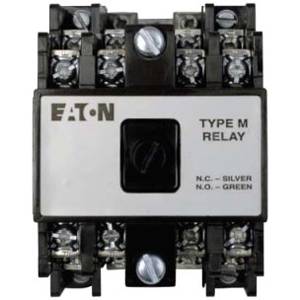 EATON D26MR804A Type M Convertible Multi-Pole AC Control Relay, 10 A ...
