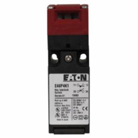 EATON E48P4K1A Cabinet Door Safety Interlock Switch, 240 VAC, 10 A