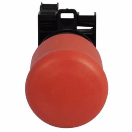EATON RMQ-Titan® M22-PV-K01 Modular Non-Illuminated Emergency Stop, 22.5 mm, 1NC Contact, Push/Pull Operator, Red