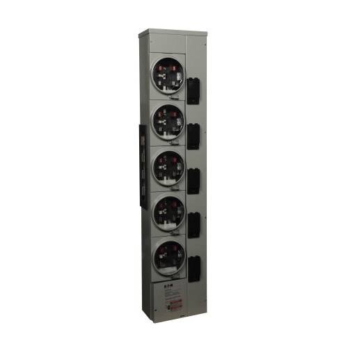 EATON 3MM512RRLC 5-Meter 5-Jaw Multiple Metering Meter Stack Module ...