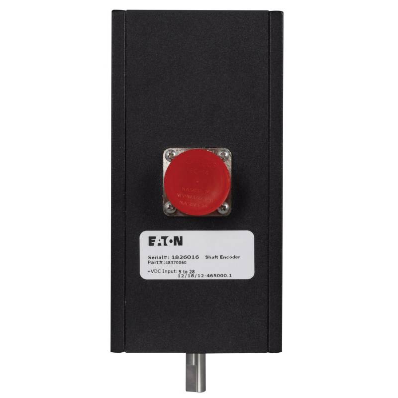 EATON 48371100 Heavy Duty Quadrature Shaft Encoder, For Use With PLCs and Counter, 5 to 28 VDC, 80 mA, 100 Pulses/Revolution