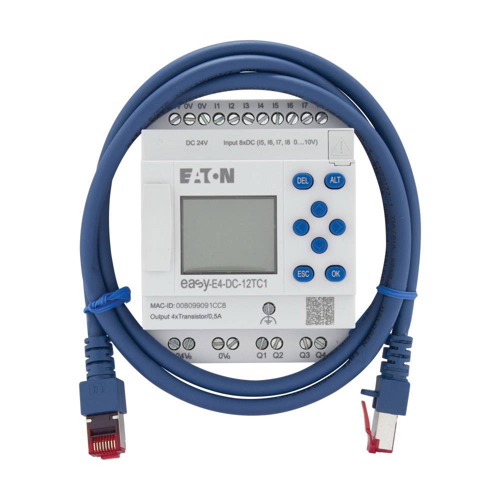 EATON EASY-BOX-E4-DC1 Starter Set, 24 VDC, 0.5 A, 8 Inputs, 4 Outputs