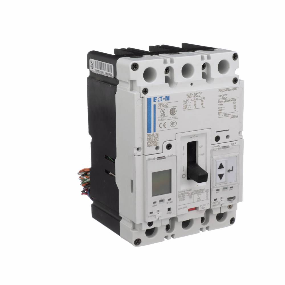 EATON PDG23G0100P3MJ PDG2 PD2 Global Ratings, 600 VAC, 100 A, 35 kA ...