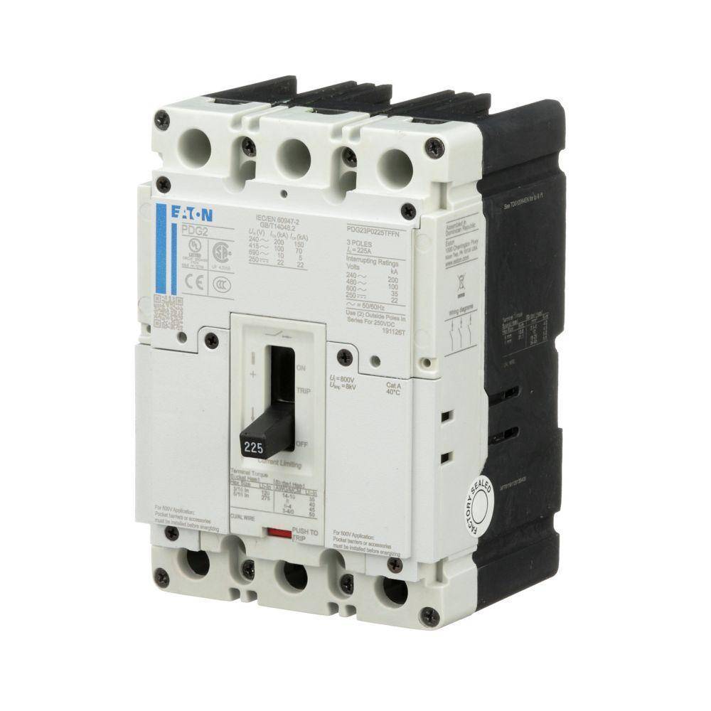 EATON PDG23P0015TFFL PDG2 Globally Rated Molded Case Circuit Breaker ...