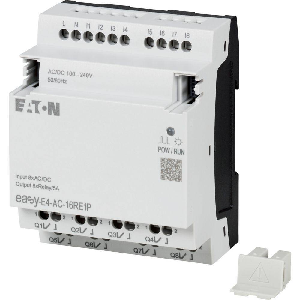 EATON easy-e4-ac-12rcx1p Nano Programmable Logic Controller, 100 to 240 V