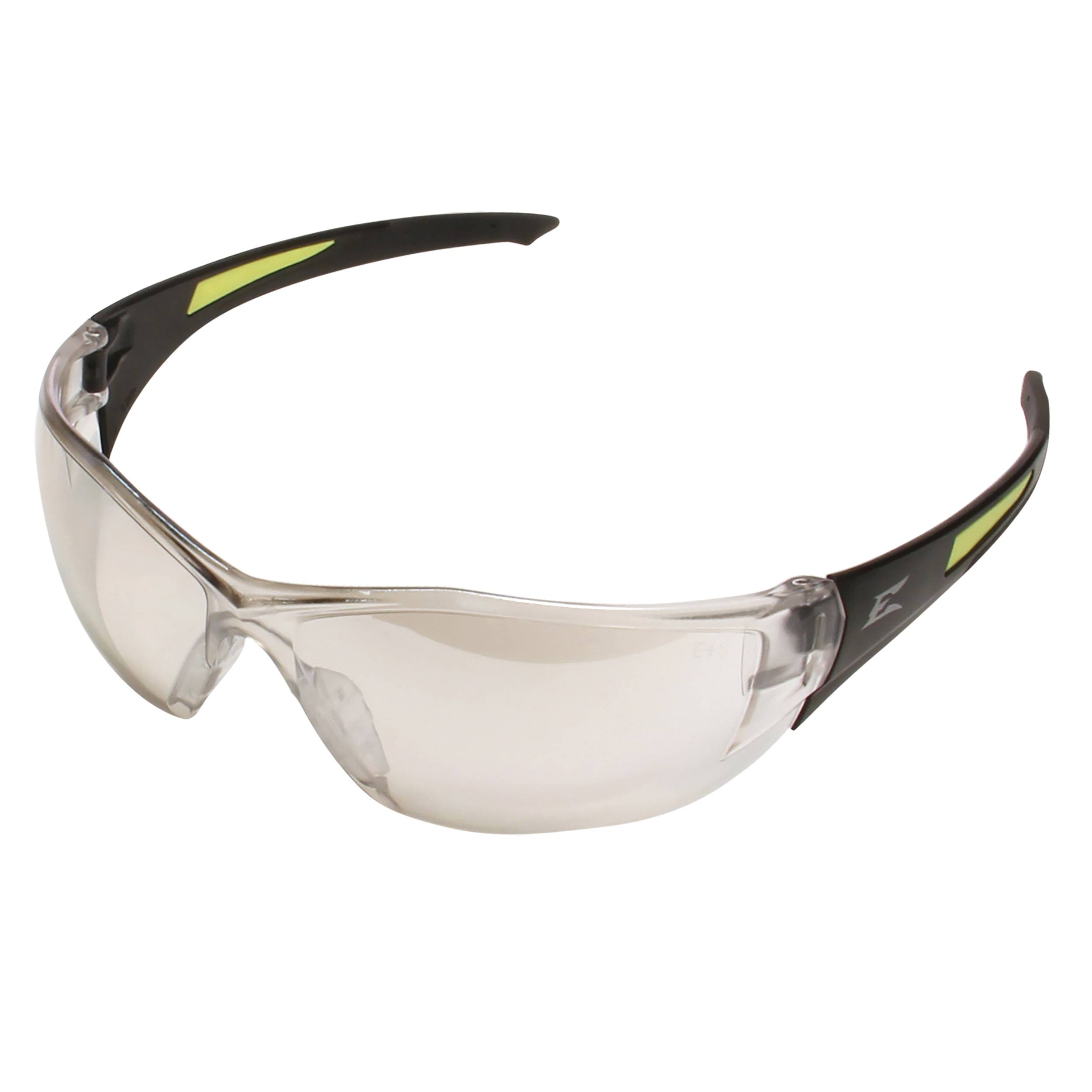 EDGE® SD111AR-G2 Delano G2 Unisex Safety Glasses, Anti-Reflective/Anti-Scratch, Gray Lens, Frameless/Wraparound Frame, Black, Nylon Frame, Polycarbonate Lens, ANSI/ISEA Z87.1+2015, MCEPS GL-PD 10-12