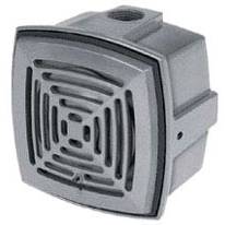 120 VAC at 50/60 Hz, Edwards Signaling 876-N5 AdaptaHorn® Weatherproof Vibrating Horn, 103 dB at 10'
