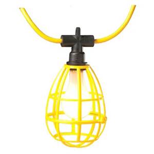 100', 150W, Engineered Products Company 16010 Temporary Light Fixture, Incandescent