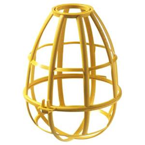 Engineered Products Company 16100 Lighting Safety Cage, Yellow, Plastic