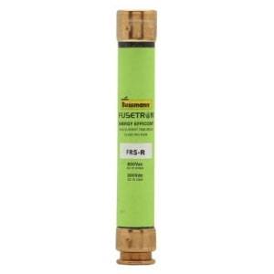 Bussmann Fusetron™ FRS-R-8/10 Current Limiting Renewable Time Delay Fuse, 8/10 A, 600 VAC/300 VDC, 200 kA Interrupt, RK5 Class, Cylindrical Body