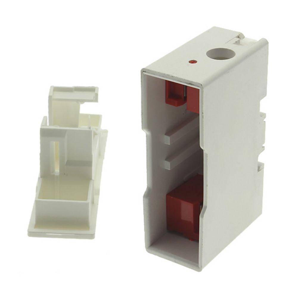Bussmann SAFECLIP SC63H/DWH British Style Low Voltage Fuse Holder, 550 ...