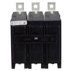 EATON QuickLag® BAB3050H Type BAB Miniature Circuit Breaker, 240 VAC, 50 A, 10 kA Interrupt, 3 Poles, Non-Interchangeable Trip