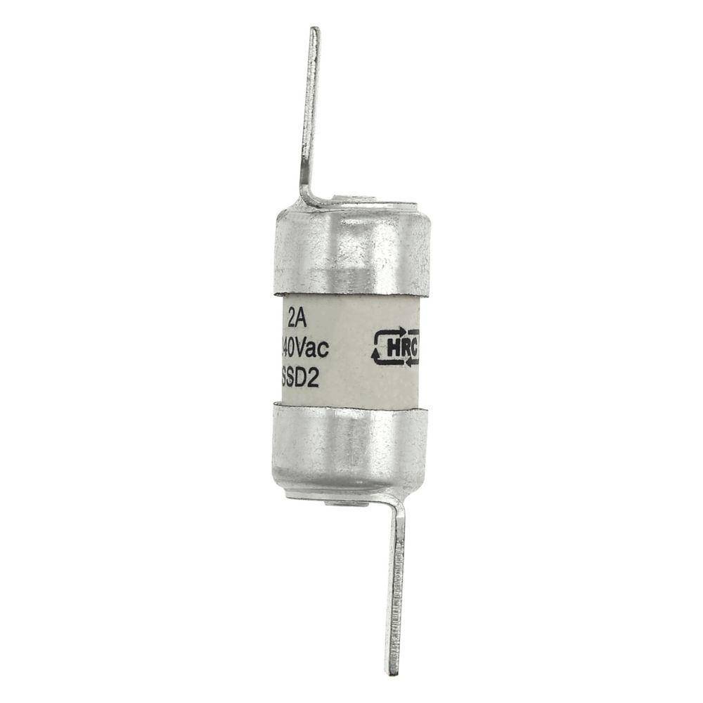 Bussmann SSD2 Specialty Fuse, 2 A, 240 VAC