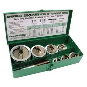 Greenlee 7307 Slug Splitter® Hydraulic Knockout Set