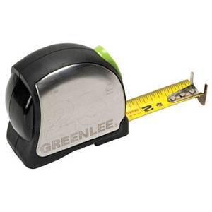 1" x 25', Greenlee Textron Inc. 0155-25A Power Return Measuring Tape