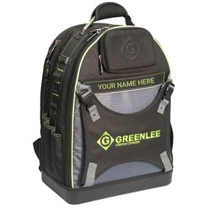 30-Pocket, Greenlee Textron Inc. 0158-26 Tool Backpack