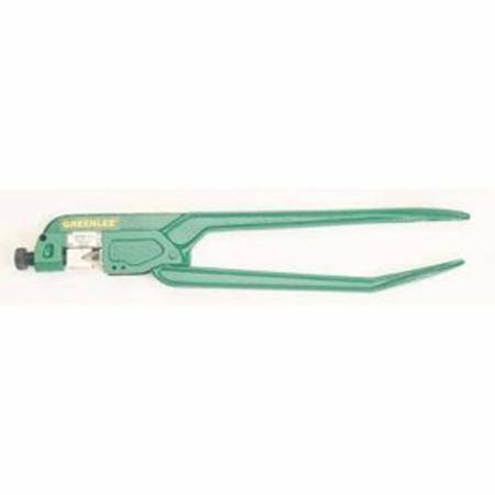 8 AWG to 250 KCMIL Copper, Greenlee Textron Inc. 1981 Crimping Tool, 8 to 4/0 AWG Aluminum