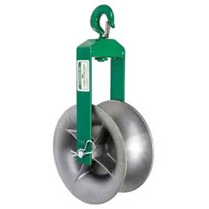 12", Greenlee Textron Inc. 651 Cable Puller Hook Sheave Cable, 4000 Lb Capacity