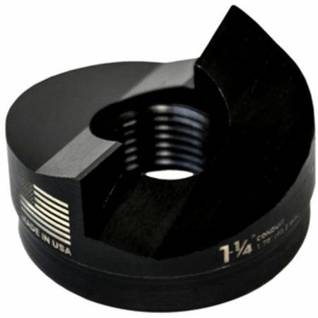 1-1/4", 1-11/16" Hole, Greenlee Textron Inc. 721-1-1/4 Quick Draw®, Quick Draw 90® Knockout Punch