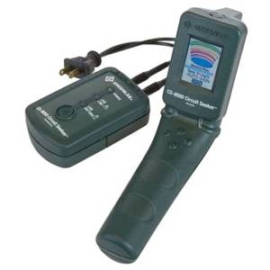 0 to 750 VAC/VDC, 15.15 KHz, Greenlee Textron Inc. CS-8000 Circuit Seeker™ Circuit Tracer,