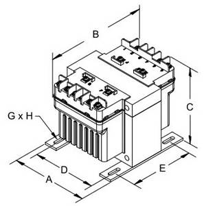 250 VA, Hammond Power Solutions PH250MQMJ-FK HPS Imperator ...