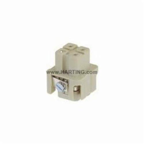 HARTING® 09 20 003 2711 Han A® Terminal Insert, 3 Positions, 18 to 14