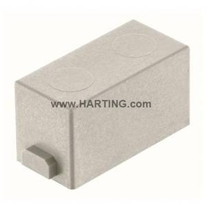 250/600 V, 10 A, Harting Technology Group 09-14-000-9950 Han-Modular® Industrial Connector Module, Pebble Gray, Dummy