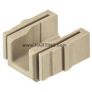 25.3 MM x 31.2 MM x 13 MM, RJ45, Harting Technology Group 09-14-000-9966 Han® Industrial Connector Module Adapter,