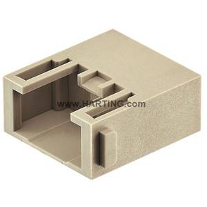 34.2 MM x 14.65 MM x 34 MM, RJ45, Harting Technology Group 09-14-001-4623 Han® Industrial Connector Module, Male