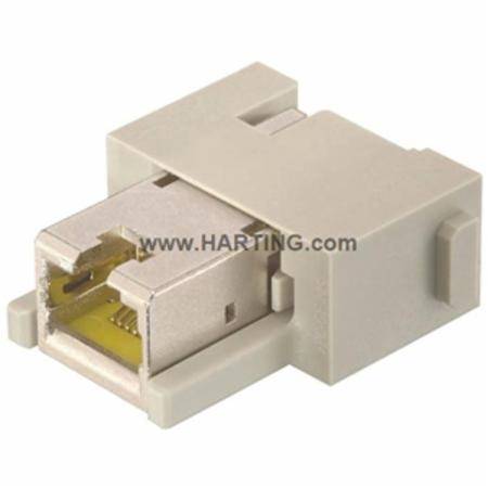 34.2 MM x 14.65 MM x 36.9 MM, 50 V, 1 A, Harting Technology Group 09-14-001-4721 Han® Industrial Connector Module, Female