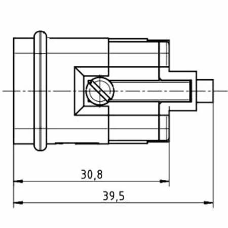 HARTING® 09 12 005 3001 Han® Q Terminal Insert, 5 Positions