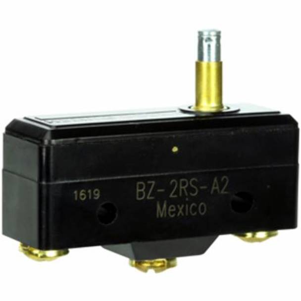 125 VAC 15 A, Honeywell International Inc. BZ-2RS-A2 MICRO SWITCH™ Large Basic Switch (Discontinued by Manufacturer)