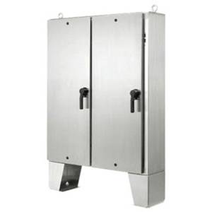 72.06 x 61.31 x 18.06, Hoffman A72HX6118SSLPQT Floor Mount